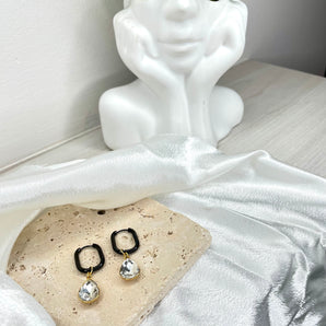 Mariana earrings / Cristal y Stainless Steel