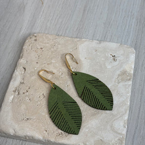 Hoja Earrings | Stainless Steel