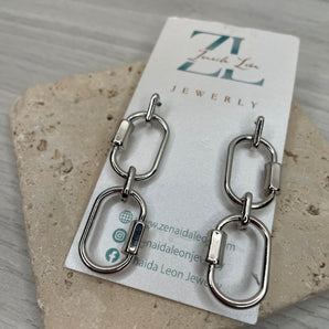 Links Earings / Brass