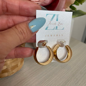 Isabella Earrings / Gold Filled 18k