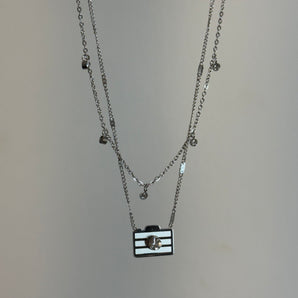 Silver Camera Layering | Stainless Steel