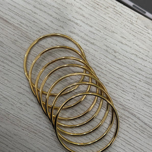 Marina Bangle Set / Stainless Steel