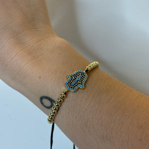 Lucky Hand Bracelet / Stainless Steel
