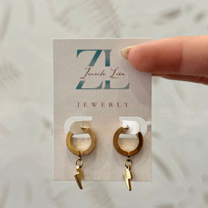 Stormy Earrings / Stainless Steel