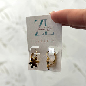 Flory Earrings / Stainless Steel