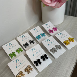 Millie's Earrings / Brass