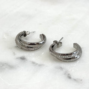 Jazmin Earrings / Stainless Steel