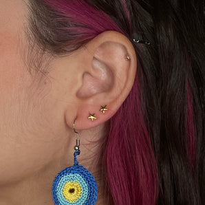 Devil Eye Earrings / Hand Made
