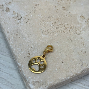 Paw Charm / Stainless Steel
