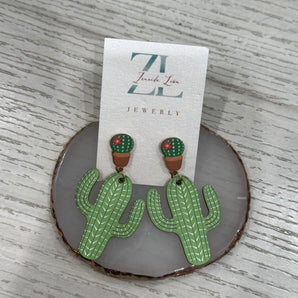 Cactus Earrings / Fantasia