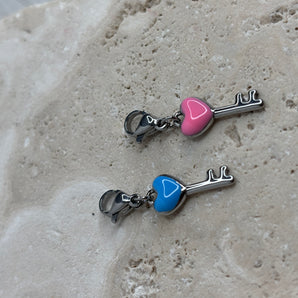 Llave de mi corazón Charm / Stainless Steel