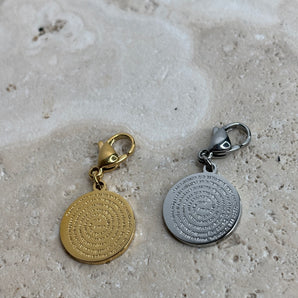 Padre Nuestro Charm / Stainless Steel