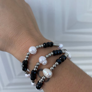 Yolymar Bracelet | Stainless Steel & Crystal
