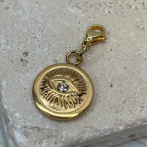 Eye Charm / Stainless Steel