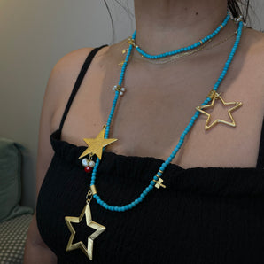 Francheska Necklace / Brass & GP