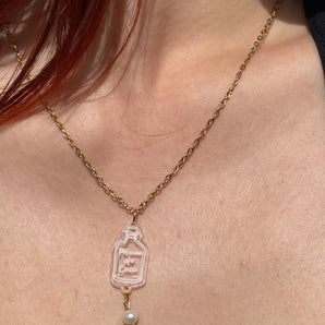 Pitorro De Coco Necklace / Stainless Steel