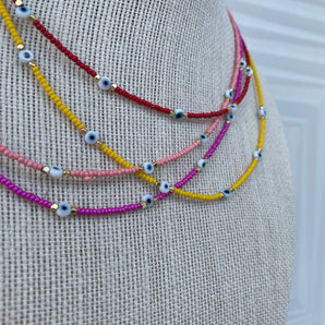 Mini Turco Eye Choker / Hand Made