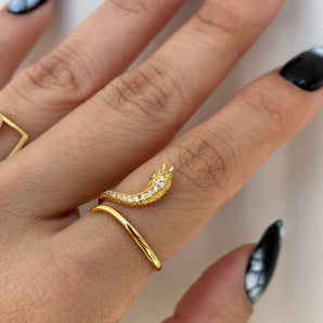 Snake Ring | Sterling Silver 925 & GP