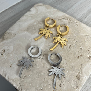 Palmera Earrings | Stainless Steel