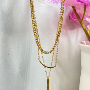Mia Necklace | Stainless Steel
