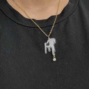 DTMF Necklace / Stainless Steel