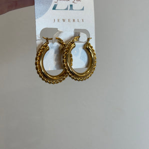 Velour Earrings | Stainless Steel