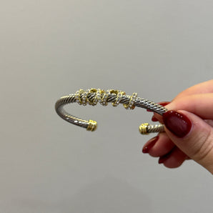 Lula Bracelet / Stainless Steel y Brass