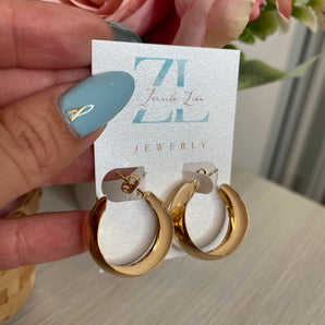 Isabella Earrings / Gold Filled 18k