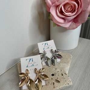 Glory’s Earrings / Brass