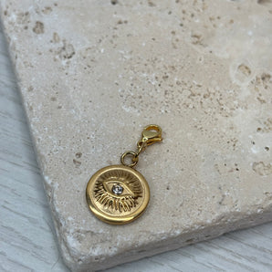 Eye Charm / Stainless Steel