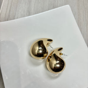 Ender Maxi Drop Earring / Brass