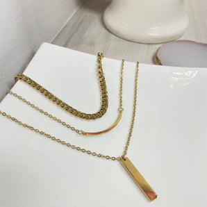 Mia Necklace | Stainless Steel