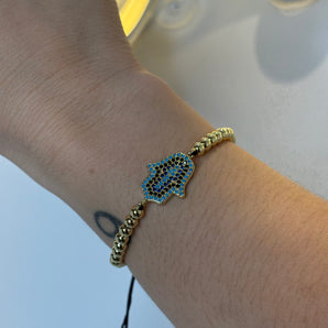 Lucky Hand Bracelet / Stainless Steel