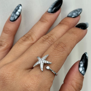 Marina Ring | Rhodium
