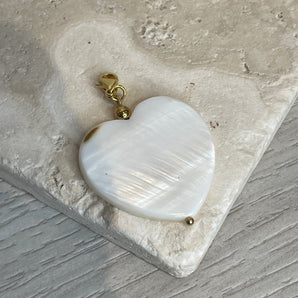 Corazón Madre Perla / Stainless Steel & Madre Perla