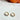 Zenaida’s Earrings / 3 Layers of 14k Gold & Zirconia