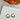 Katleya’s Earrings / 3 Layer of 14k Gold