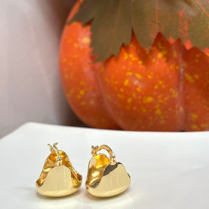 Gilmarie Earrings | 3 layers of gold