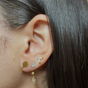Keyrose Earring | Stainless Steel