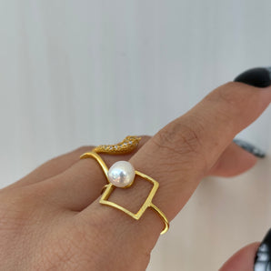 Perla Ring | Sterling Silver