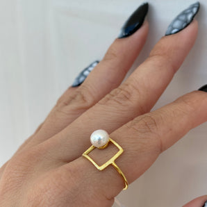 Perla Ring | Sterling Silver