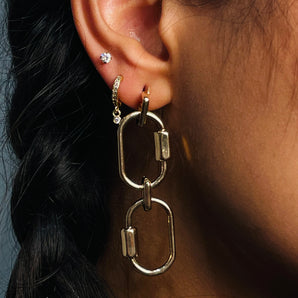 Julieta Earrings / Gold Plated