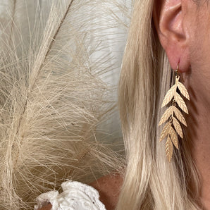 Lorena Earring / Brass