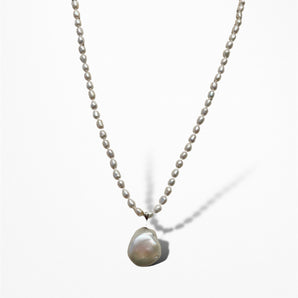 Suly pearls Necklace / Silver 925 & Pearls