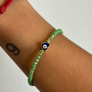 Linda Bracelet / Acrylic & Gold Plated