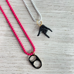 Rock & Roll Necklace / Gold Dipped