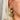 Black Diva Pearl Earrings/ Gold Plated