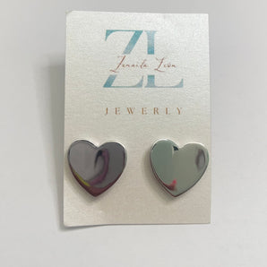 Heart Earring | Sterling Silver 925