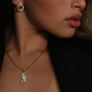 Ruby Earring | Sterling Silver 925