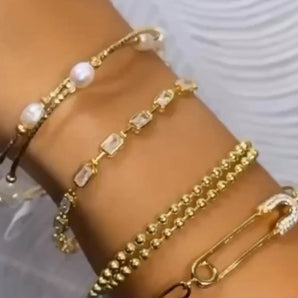 Zoe Bracelet | Plata 925 & Vermeil